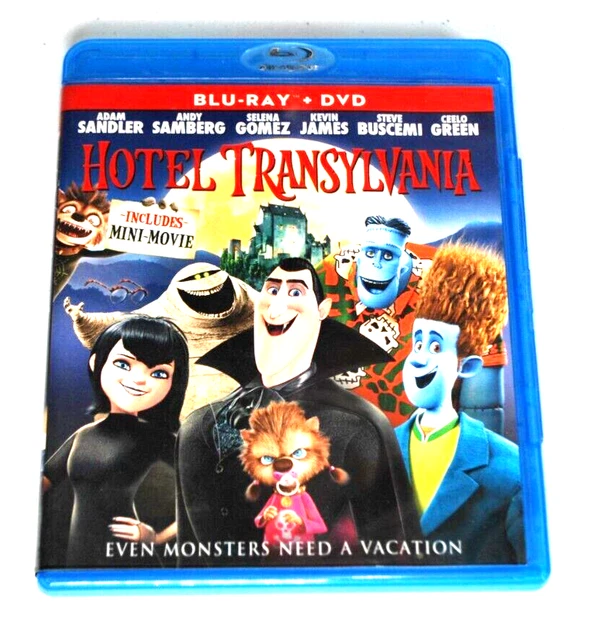 HOTEL TRANSYLVANIA (BLURAY / DVD) Adam Sandler Very good Condation. £3