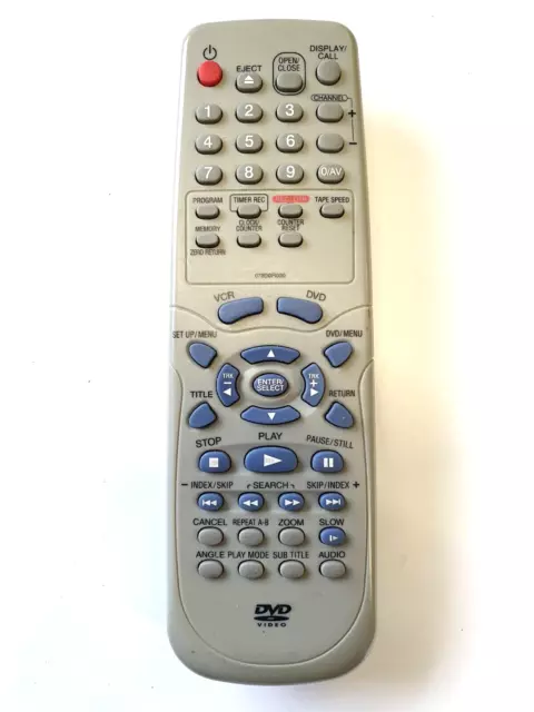 Genuine Original Matsui 076D0F1020 Vcr Dvd Remote Control