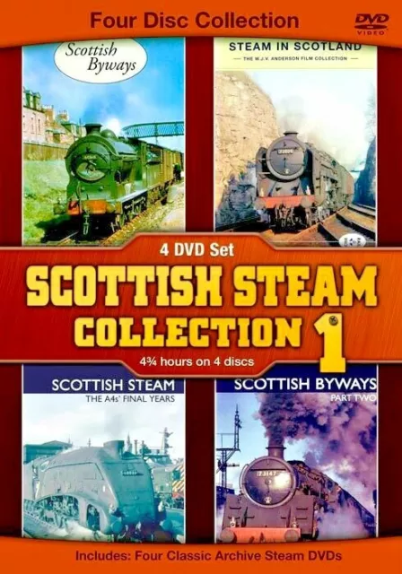 Scottish Steam Collection No.1 (4 disc set)