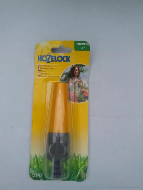 New Hozelock Hose Watering Spray Nozzle Gardening Adjustable Male Connector