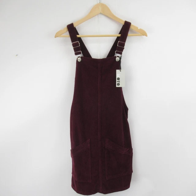 Topshop corduroy hotsell pinafore dress