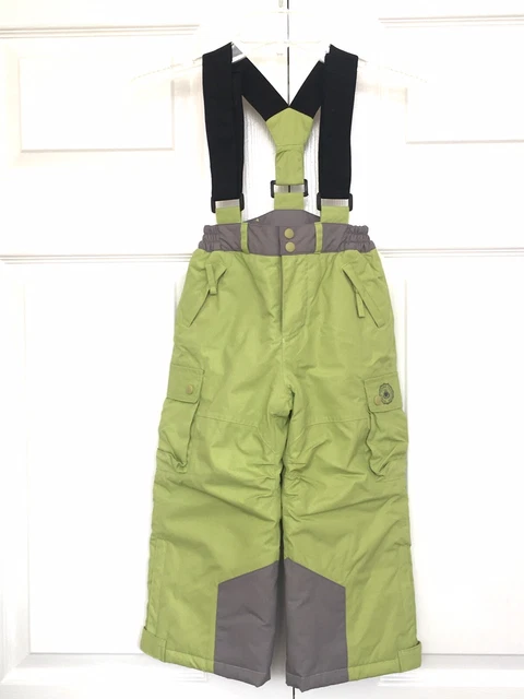 PANTALONI DA SCI VERTBAUDET con Bracciali Regolabili Staccabili Verde 3 Anni 94cm