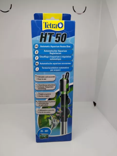 Tetra HT 50 HT50 Automatischer Aquarium Regelheizer 25-60L