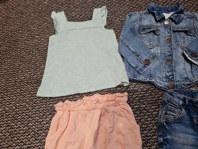 Girls bundle of clothes age 9-12 months next & Mamas and papas 2