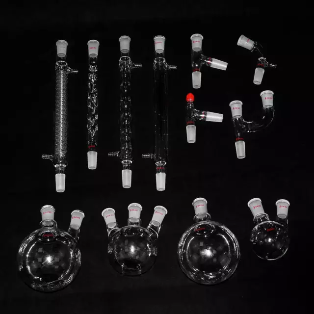 32 PCS Lab Glassware Set for Teaching Distillation Purification of Hydrosols