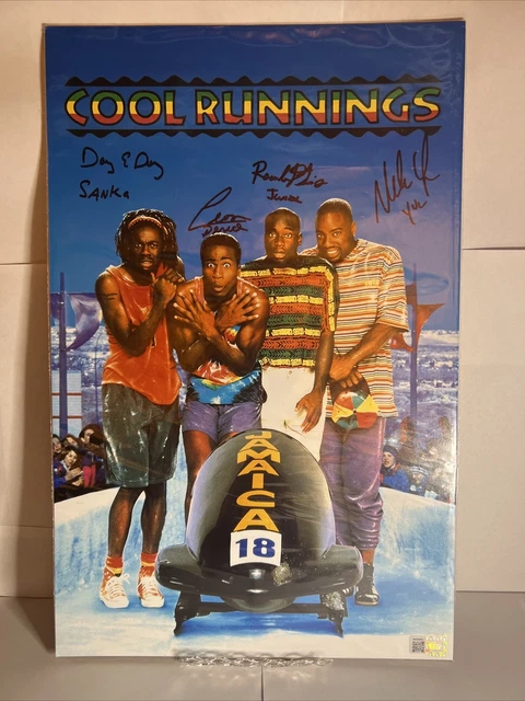 Cool Runnings Cast Signed 11x17 Signed Photo With Picture Proof !