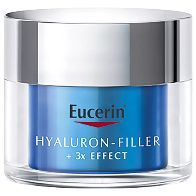 Eucerin Hyaluron Filler +3x effect Gel-crème soin de nuit booster 50ml