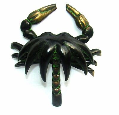 An Attractive and Unique solid brass made Crab designed DOOR KNOCKER from India