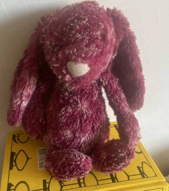  Bashful Berry Bunny M 廃盤希少 JELLYCAT BASHFUL BLACKBERRY Bunny Special Edition £255.50