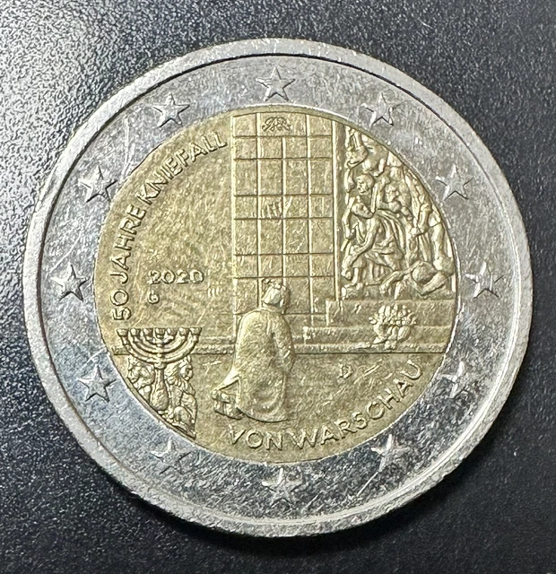 2 Euro Münze Kniefall Von Warschau 2 EURO MÜNZE " 50 Jahre Kniefall von Warschau" EUR 500,00 - PicClick DE