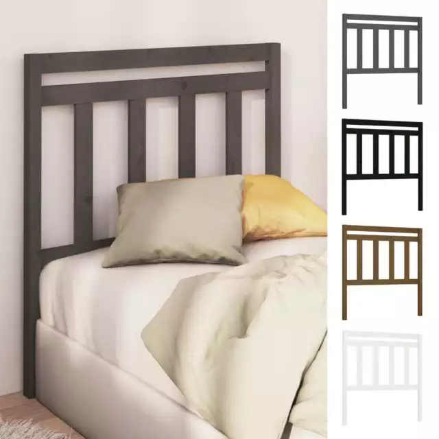 Cabecero de Cama Cabecera Cabezal de Dormitorio Madera Maciza de Pino vidaXL