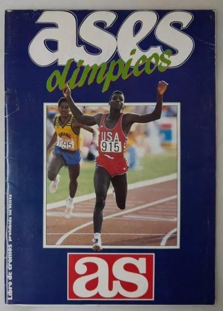 Álbum de cromos ''Los ases olímpicos'' (1988) - Juegos Olímpicos Seúl 1988
