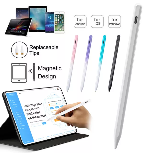 Aufladbarer Touchscreen-Stylus-Stift für Samsung Galaxy Tab S7/S8/S9 Ultra/A8/A9