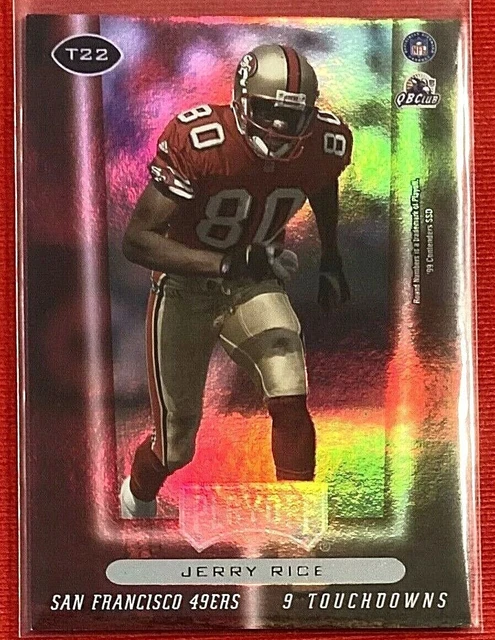 Jerry Rice and Steve Young 1999 Playoff Contenders SSD Touchdown Tandems