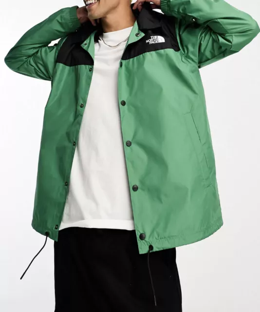 The North Face Coach jacket in green and black Exclusive Size L - Brand New ✅