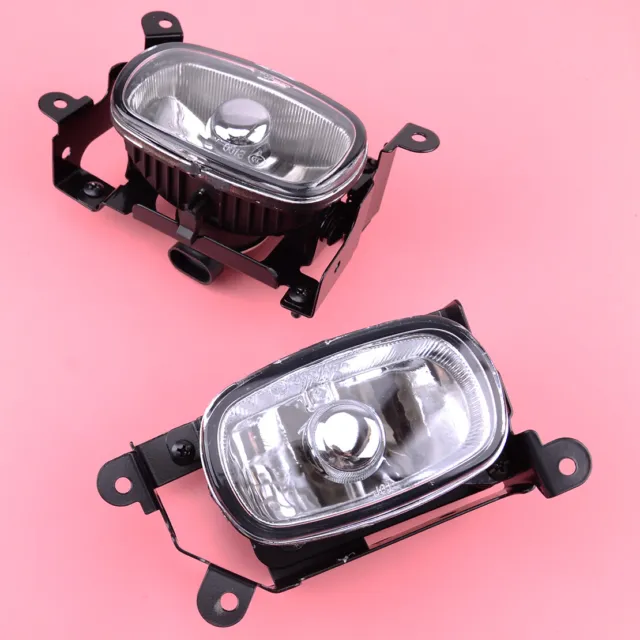 Pair Fog Lights Driving Lamps Fit For Mitsubishi Outlander 2003 2004 2005 2006