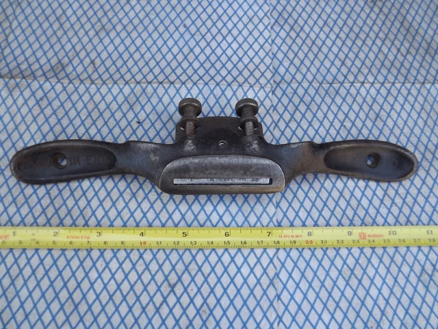Vintage Stanley Spoke Shave Round Bottom Made In England 3