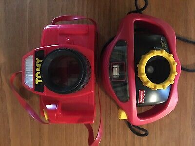 2 appareils photo pour enfant  TOMY ET FISHER PRICE