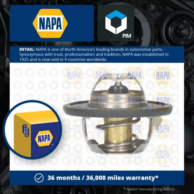 Coolant Thermostat fits RANGE ROVER Mk2 3.9 4.0 4.6 94 to 02 NAPA 610830 Quality