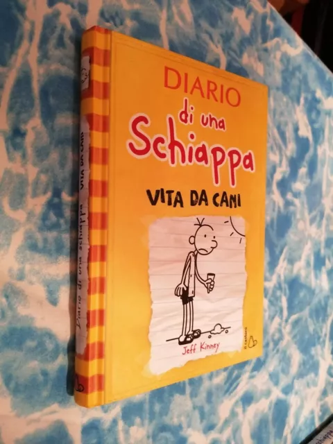 libro Diario di una schiappa vita da cani il Castoro Jeff Kinney