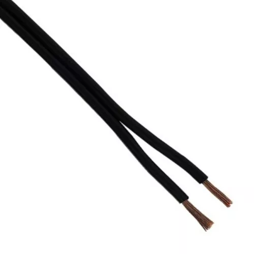 Hama 30m Câble 2x 0,75mm ² 2-adrig Câble D'Enceinte Hifi Câble Coaxial Câble