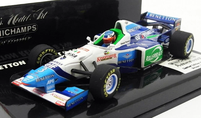 F1 BENETTON 1996 formule 1 RENAULT B196 ALESI 1/18 MINICHAMPS 180 960003 voiture