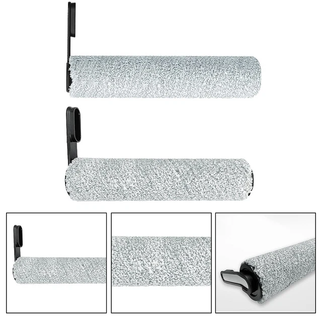 Rouleaux De Brosse Et Filtres De Rechange Pour Tineco IFloor 3 / Floor ONE S3 - Kit 2 Brosses Microfibre + 2 Filtres HEPA