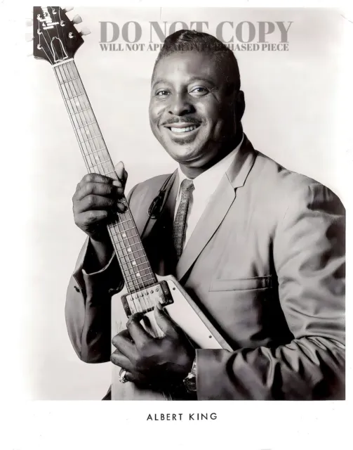 Albert King Photograph 11 X 14 - Rare Portrait - King of the Blues - Poster Art