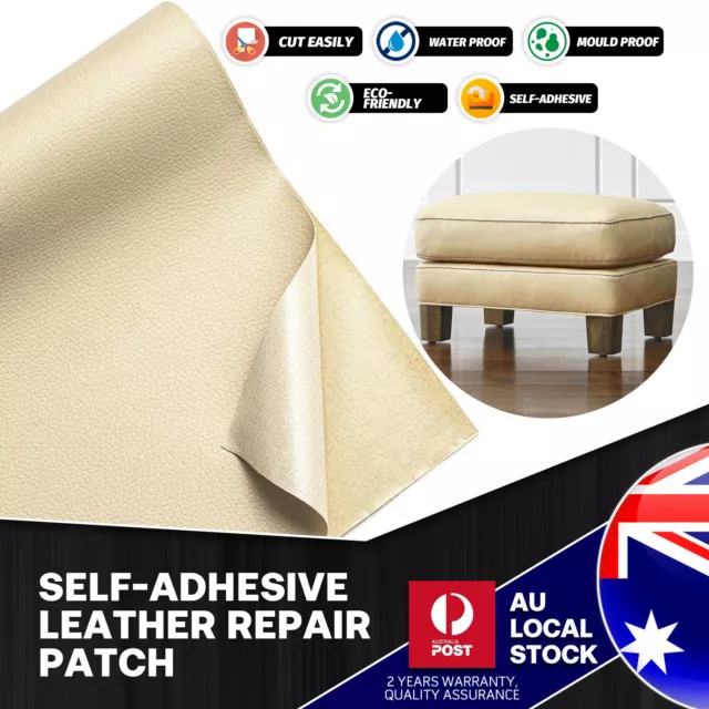 50x137CM Self Adhesive Leather Repair Patch Kit Couch Sofa Car