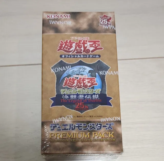 Yu Gi Oh OCG 25th Premium pack The Legend of Duelist QUARTER CENTURY EDITION BOX