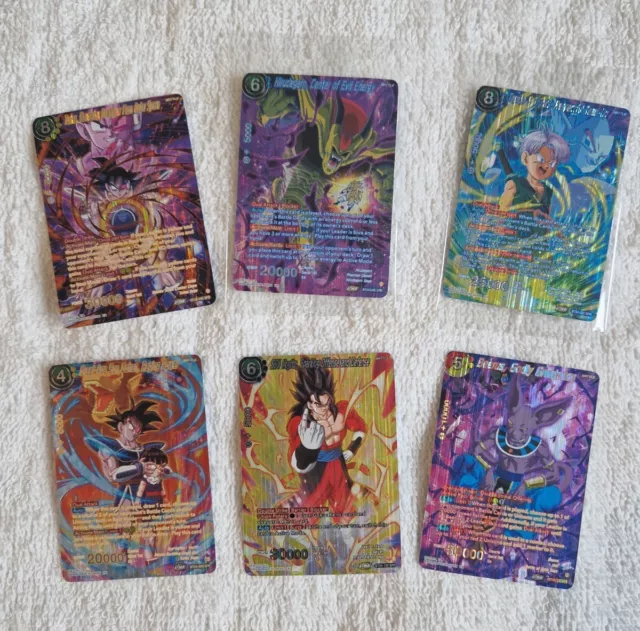Dragon Ball Super Kartenspiel Beyond Generations BT24 spezielles seltenes Paket 6x Karten