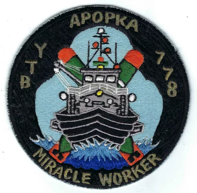 YTB 778 Apopka Miracle Worker Torpedo Retriever (Mk48 Torpedoes)  Vintage c8135