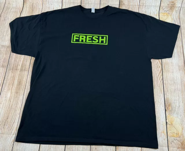 Subway Fresh "Make It What You Want" Employee T-Shirt Black Size 2XL