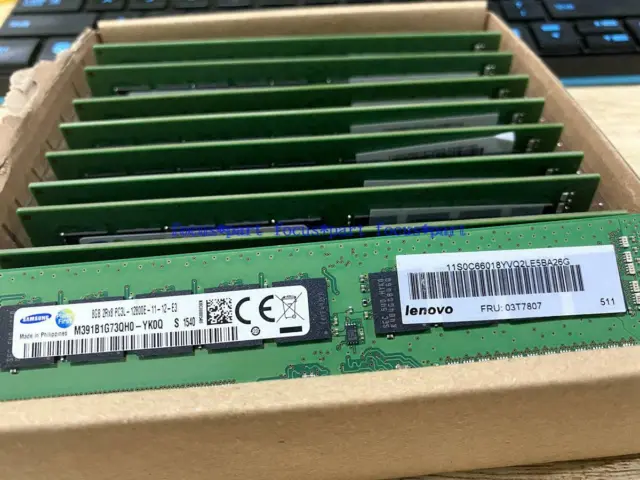 DDR3L 8 GB ECC UDIMM PC3L-12800E 1600 MHz RAM 1,35 V senza buffer per HP DELL LENOVO