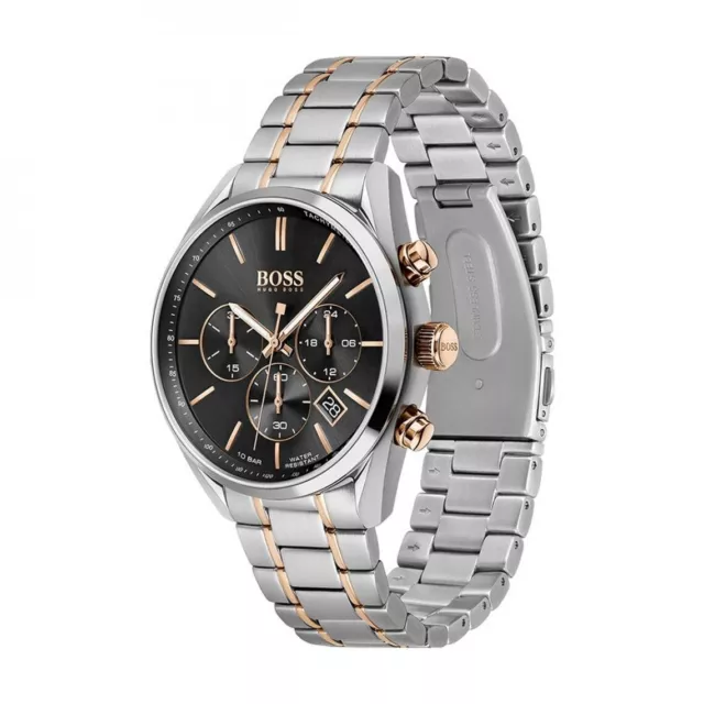 MONTRE Homme HUGO BOSS. Bicolore. avec Chrono et Date. 499,00 € NEUF