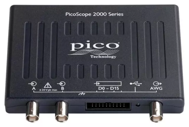 PICO TECHNOLOGY - PICOSCOPE 2205A MSO - Oscilloscope, 2 + 16 Canaux, 25 MHZ