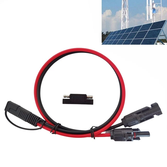 Cable de extensión conector Sae cable de conexión plástico cable fotovoltaico