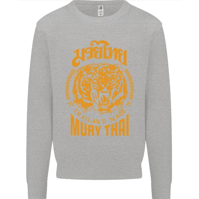 Felpa Maglione Muay Thai Fighter Warrior MMA Arti Marziali 2