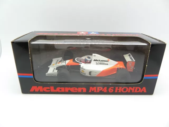 1991 McLaren Honda MP4/6 Gerhard Berger #2 118 Onyx Tamiya 1/43 F1 Boxed