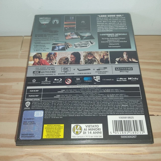 POLTERGEIST STEELBOOK FULLSLIP 4K [4K + Blu-ray] - VF INCLUSE - RARE - NEUF 2