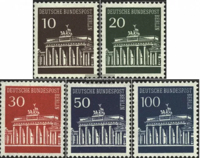 Berlin (West) 286-290 (kompl.Ausgabe) postfrisch 1966 Brandenburger Tor