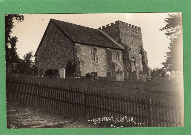 Bramber Church Nr Steyning RP PC unbenutzt Ref. K926