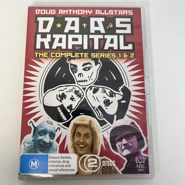 DAASキャピタル ダグアンソニーオールスターズ DAAS Kapital  Complete Series 1＆2  2-DVD Set   DAAS Kapital Complete Series One and Two     NON-USA FORMAT  PAL  Reg.0 Import Australia  Tim Ferguson DAAS KAPITAL COMPLETE Series 1 & 2 DVD Doug Anthony All