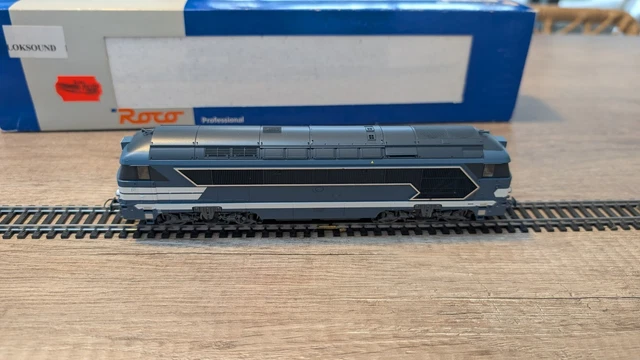 Locomotive Diesel Roco 63484 SNCF – Époque IV – Digital, HO, état Neuf (occasion)