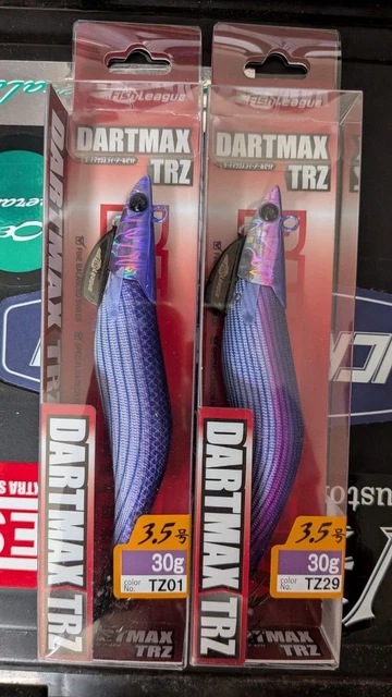 DARTMAX TRZ NO. 3.5, 30g, Deep Purple Border Purple, 2 pieces