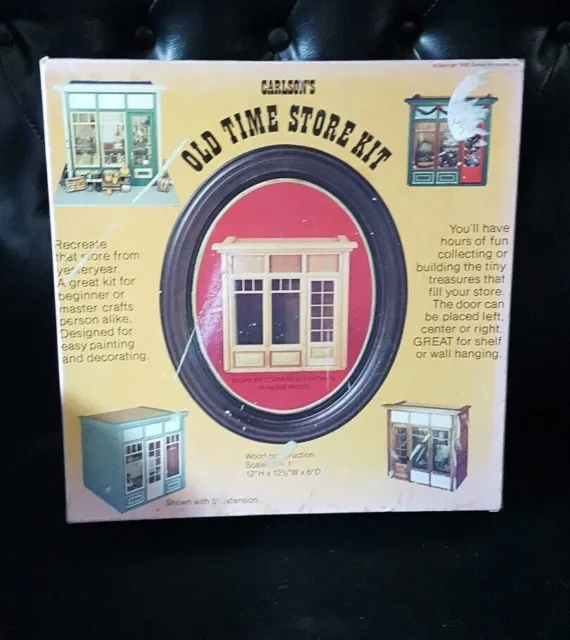 Carlsons Doll House 1:12 Old TIme Store Kit