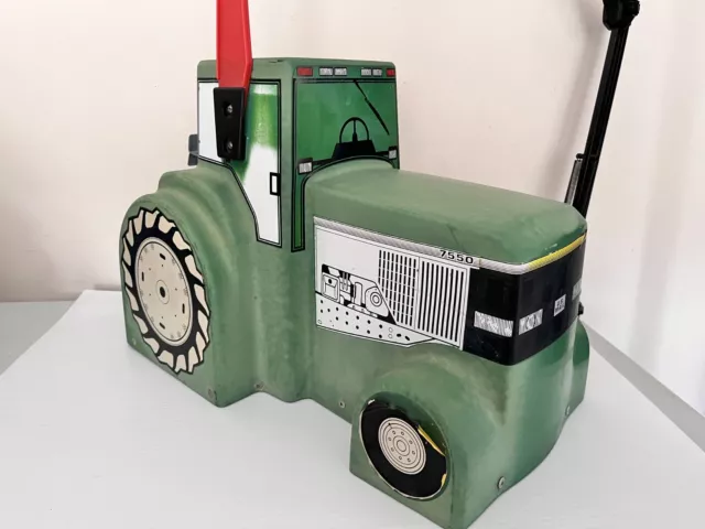 JOHN DEERE TRACTOR GREEN FIBERGLASS US MAILBOX 20" x 14" DISTEL GRAIN FARM