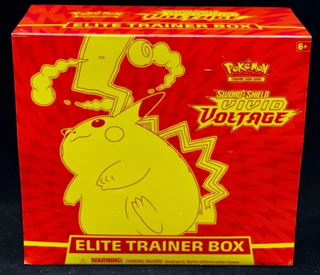 Pokemon TCG Sword & Shield Vivid Voltage Elite Trainer Box ETB Sealed New