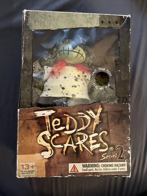 Apple Factory Teddy Scares Series 2 12" Eli Wretch Box Plush Doll