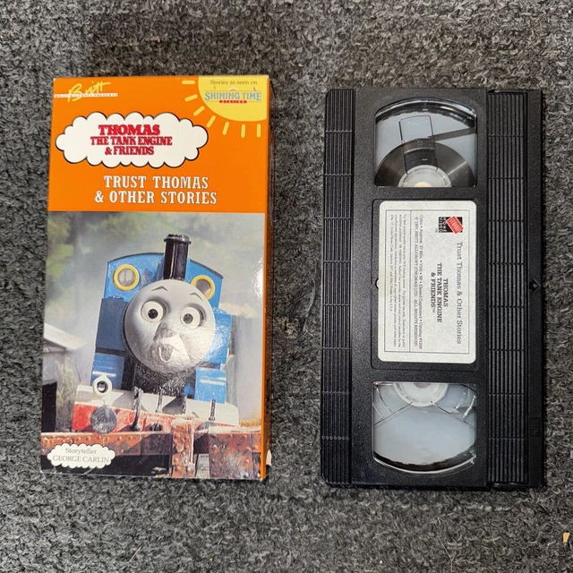 THOMAS THE TANK Engine VHS Trust Thomas & Other Stories George Carlin ...